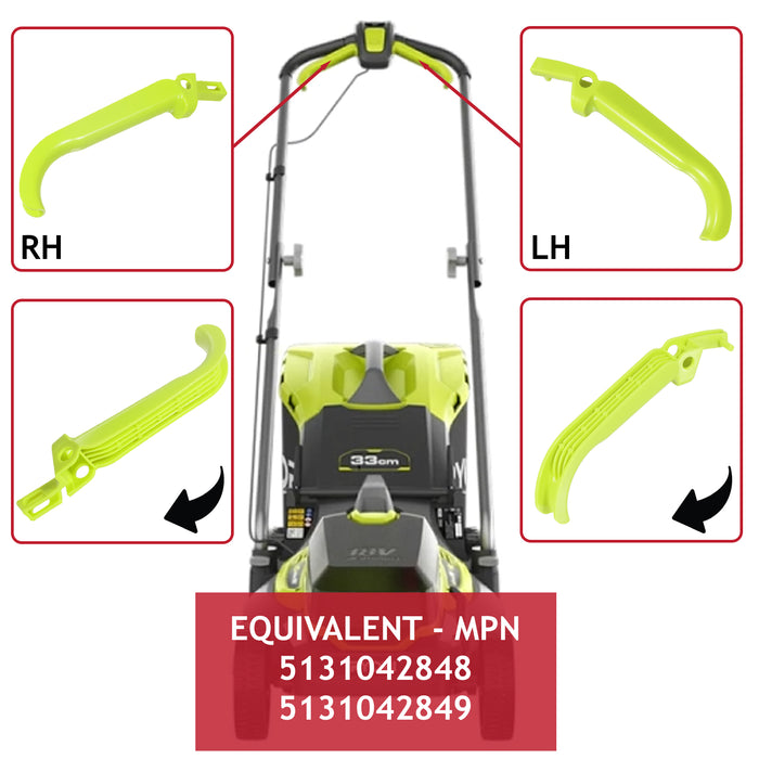 Ryobi Handle OLM1833B 18V ONE+ Left Right Hand 5131042848 5131042849 Switch Control Lever LH RH