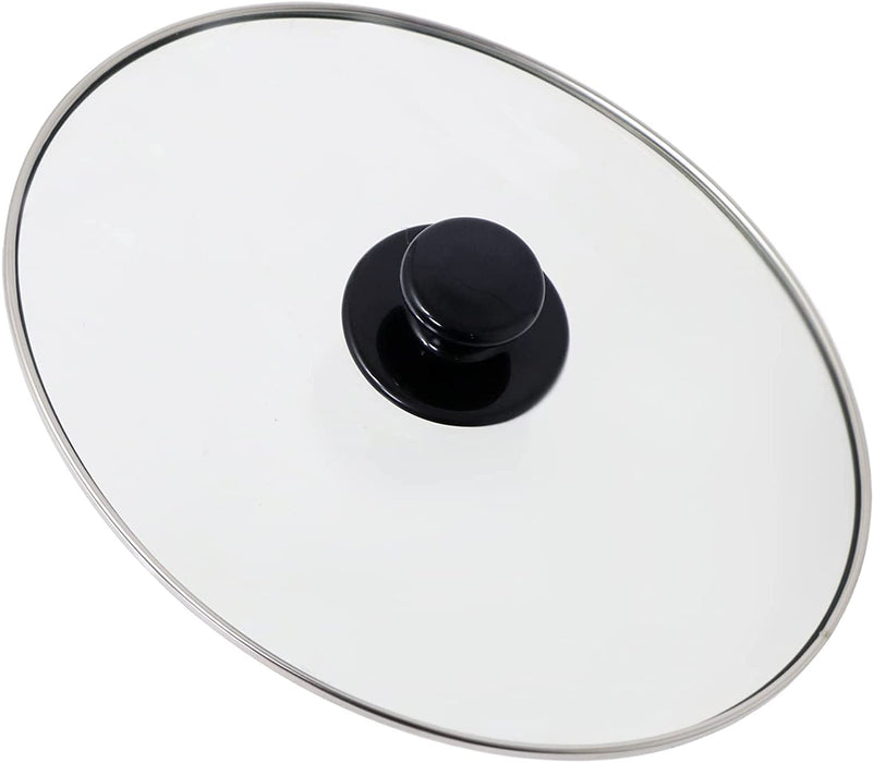 Complete Oval Glass Lid & Knob Handle for Morphy Richards 3.5L Slow Cooker