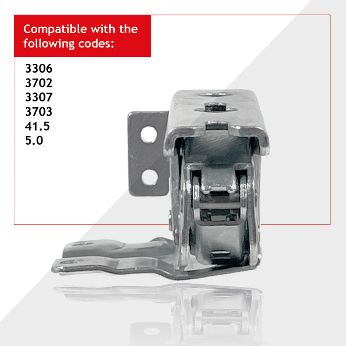 Door Hinges for Miele Fridge Freezer 3306 3702 3307 3703 5.0 41.5 Pair Hinge