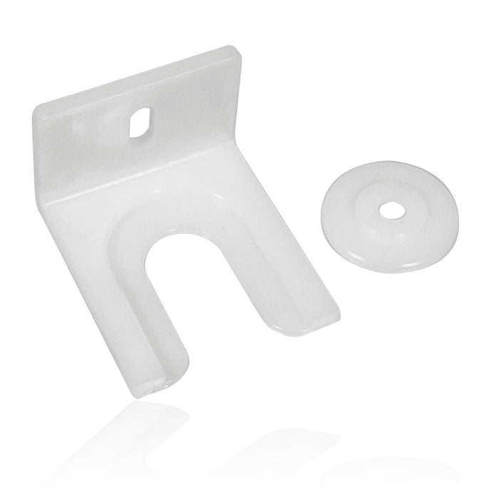 Integrated Fridge/Freezer Door Clip Fixing Bracket compatible with Hoover Built-in x 2