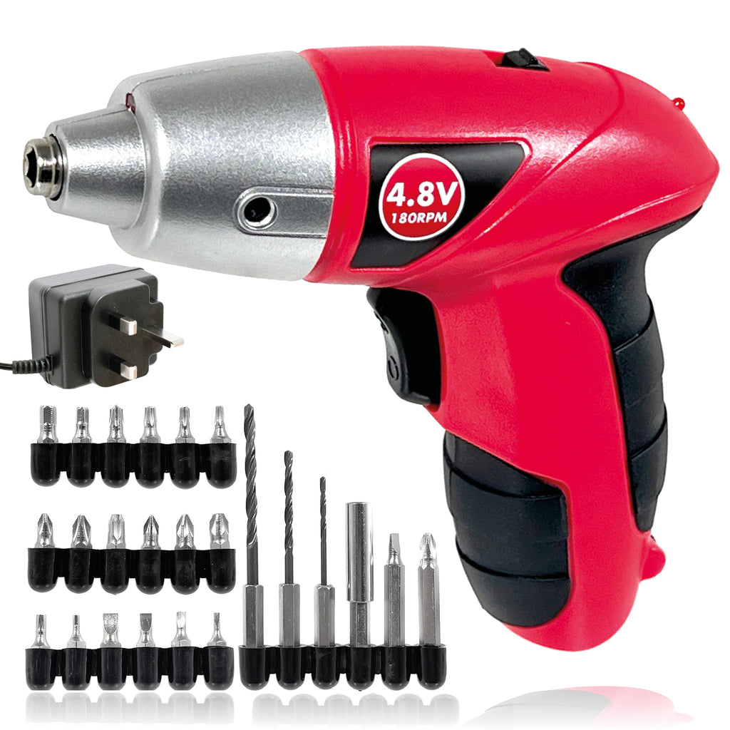SPARES2GO Cordless Rechargeable Electric Screwdriver Combi Drill