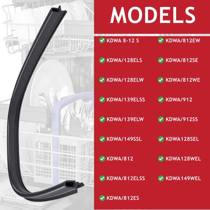 Lower Door Seal for Kenwood Dishwasher KDWA Series 550mm