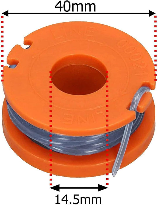 2.5m Line & Spool for XCEED EX36CGT Strimmer Trimmer (Pack of 4)