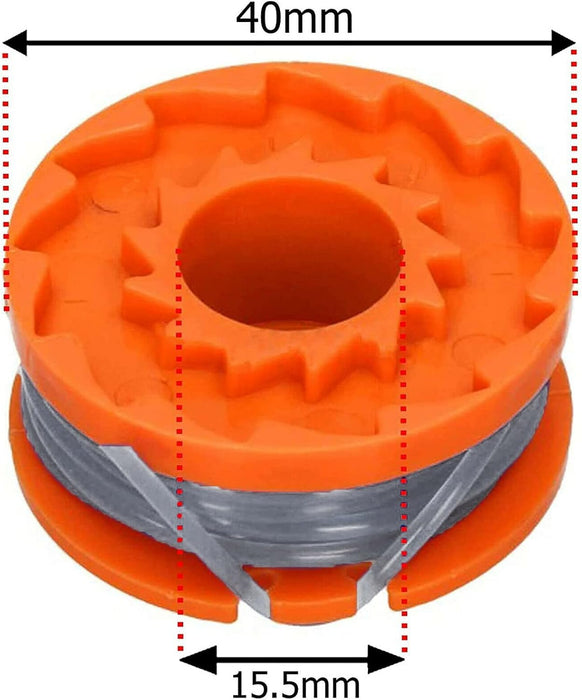 2.5m Line & Spool for XCEED EX36CGT Strimmer Trimmer (Pack of 4)
