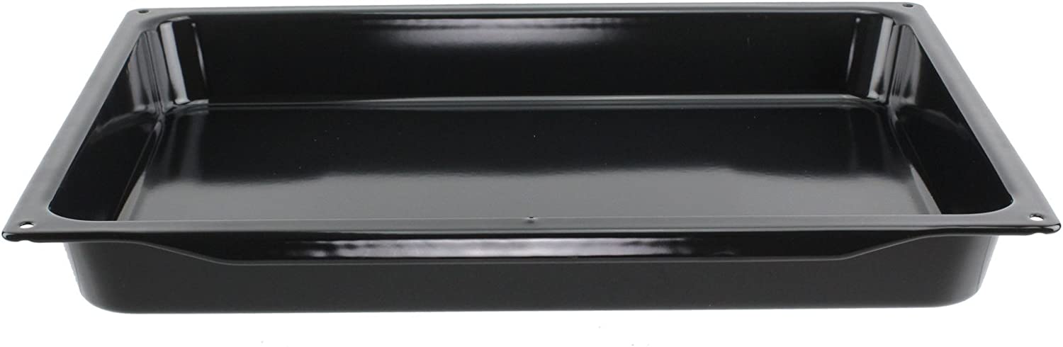 Large Vitreous Enamel Roasting Tin Oven Baking Tray Roaster Deep Non Stick Pan