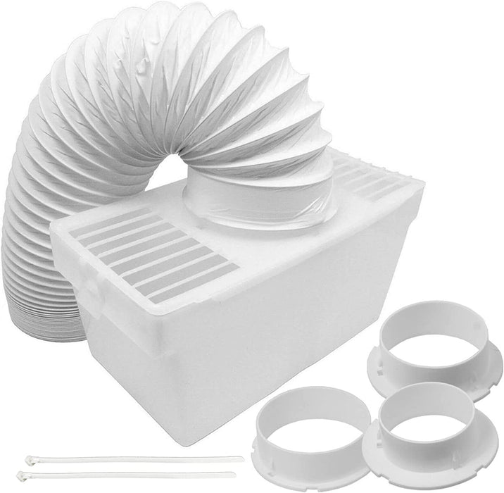 Tumble Dryer Vent Kit Universal 1.5m Venting Duct Hose + Adaptors Condenser Set