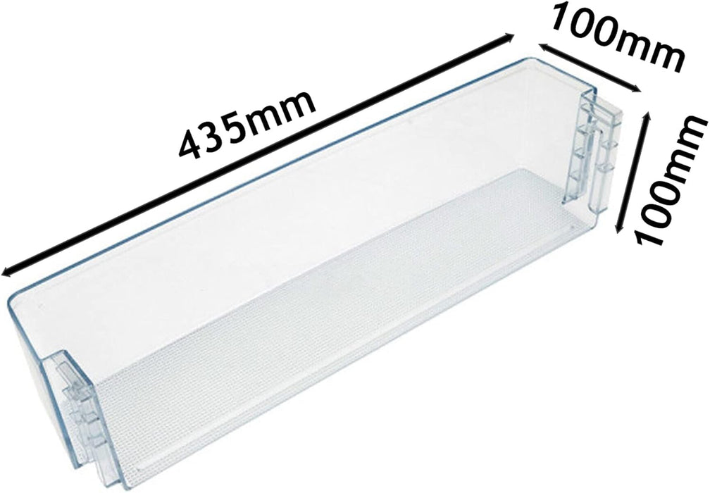 Hisense Fridge Shelf Lower Door Refrigerator Tray 435 x 100 x 100 mm 1601705
