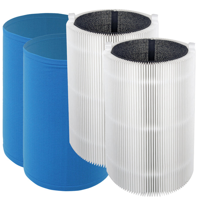 DerBlue 2 Filtros De Repuesto 511 Compatibles Con El Purificador De Aire Blueair Blue Pure 511 Incluye 2 Particulas Y 2 Carbon Activado DerBlue 2 Filtros De Repuesto 511 Compatibles Con El Purificador De Aire Blueair Blue Pure 511 Incluye 2 Particulas Y 2 Carbon Activado