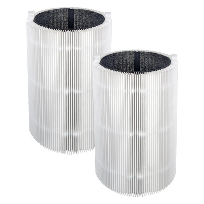 Filter for Blueair Air Purifier Blue Pure 511 HEPASilent Particle HEPA Carbon Sleeve (Pack of 2 Filters)