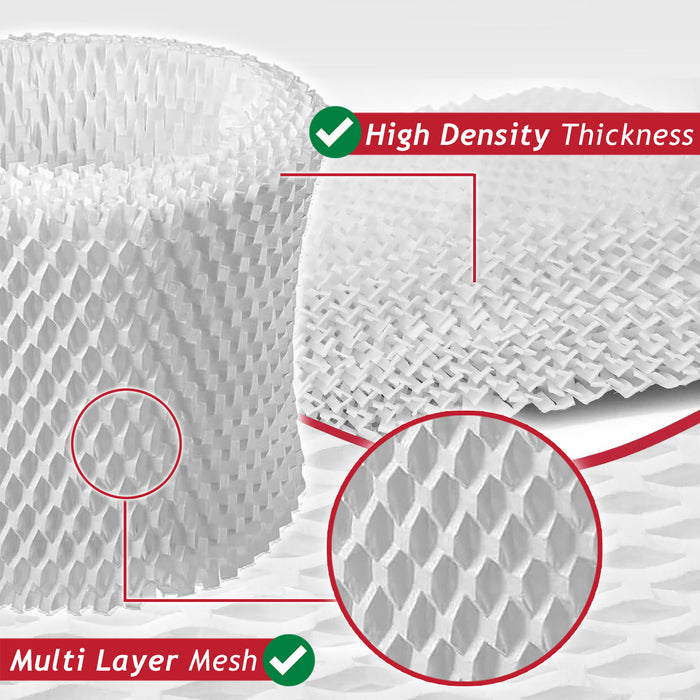 Wicking Filter for Honeywell HCM 350 540 630 645 650 710 1000 WF2 Humidifier (Pack of 4)