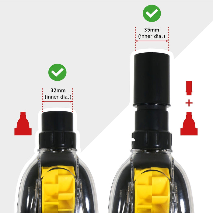 Mini Turbo Tool for Titan TTB774VAC TTB671VAC 16L Vacuum Brush 35mm