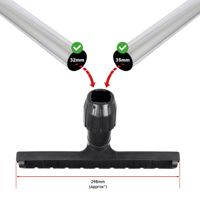 Brush Head for Titan TTB774VAC TTB671VAC 16L Hard Floor Slim Tool Vacuum Cleaner