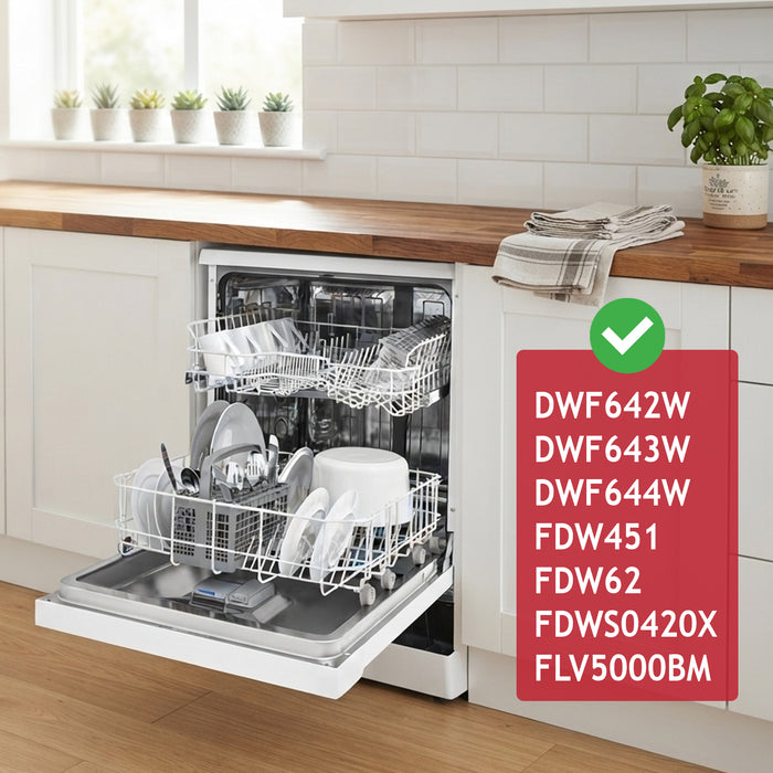 Door Lock Mechanism Unit For Flavel Dishwasher DWF644W FDW451 Interlock Latch