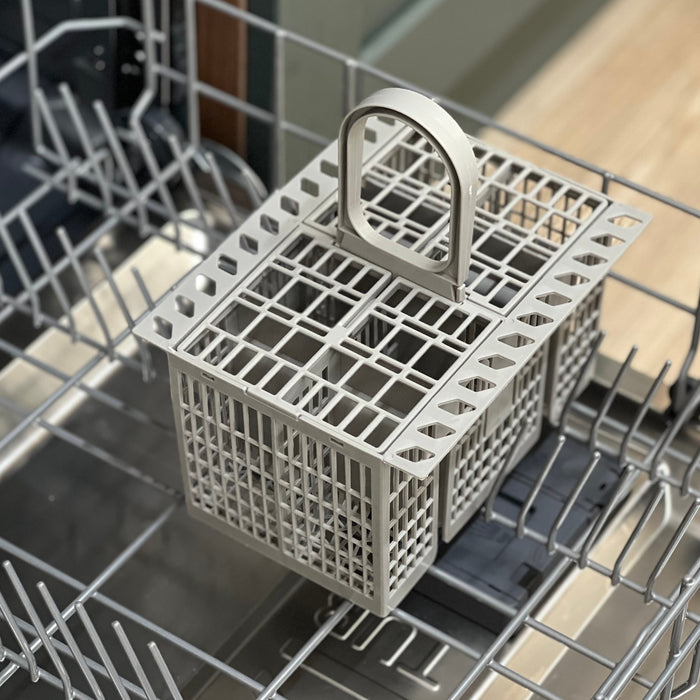 Dishwasher Cutlery Basket Cage for Hotpoint with Removable Handle & Folding Doors