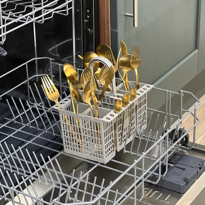 Dishwasher Cutlery Basket Cage for Hotpoint with Removable Handle & Folding Doors