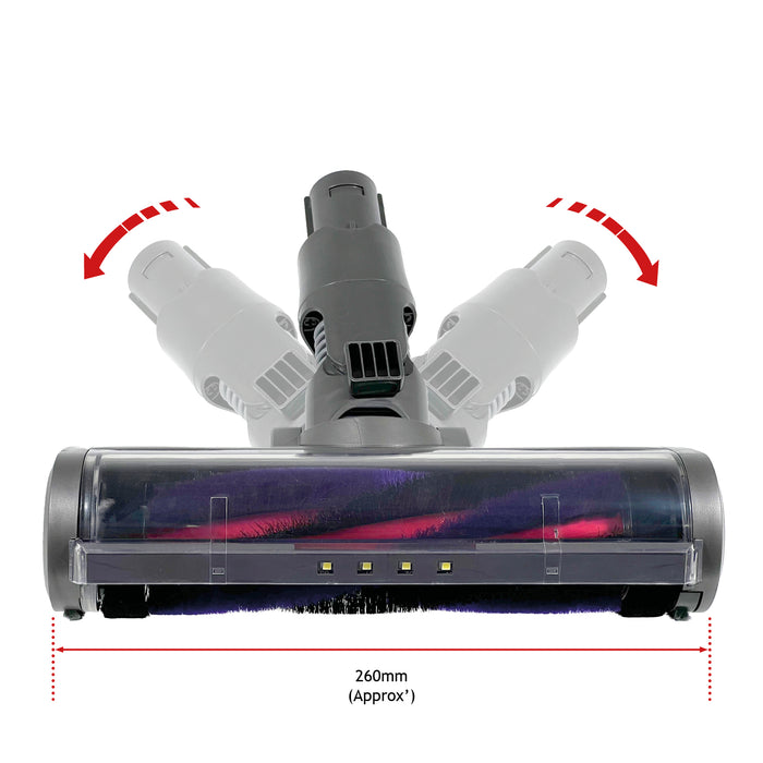 Floor Brush for DYSON V6 SV03 Animal Fluffy Vacuum Motorhead Turbine Brush Head Tool 949852-05