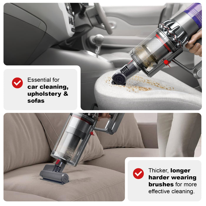 Vacuum Mini Turbine Brush for Dyson V10 SV12 Cordless Motorised Tool Attachment