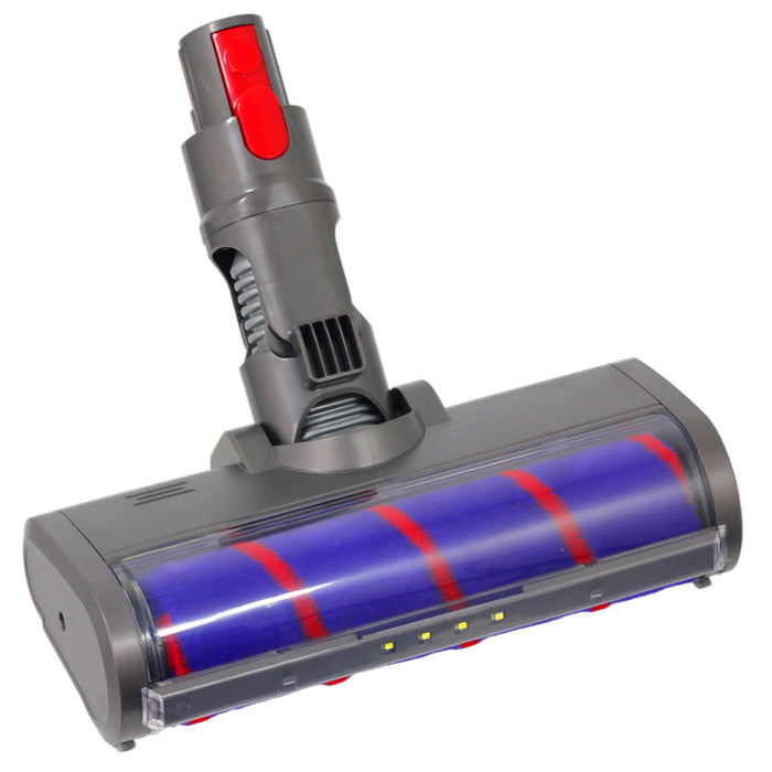 Soft Roller Brush Head Hard Floor Turbine Tool Compatible with Dyson V8 SV10 Vacuum Cleaner
