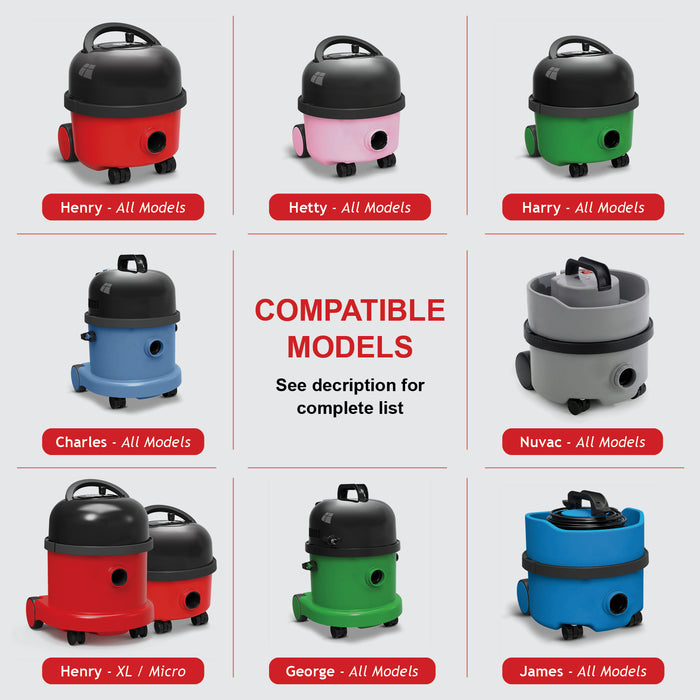 Spare Parts Turbo Brush Head Kit for Numatic Henry Hetty Vacuum Hose Rod Tools