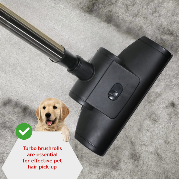 Turbo Beater Bar Brush Head Tool Compatible with Russell Hobbs Vacuum Cleaners (32mm)
