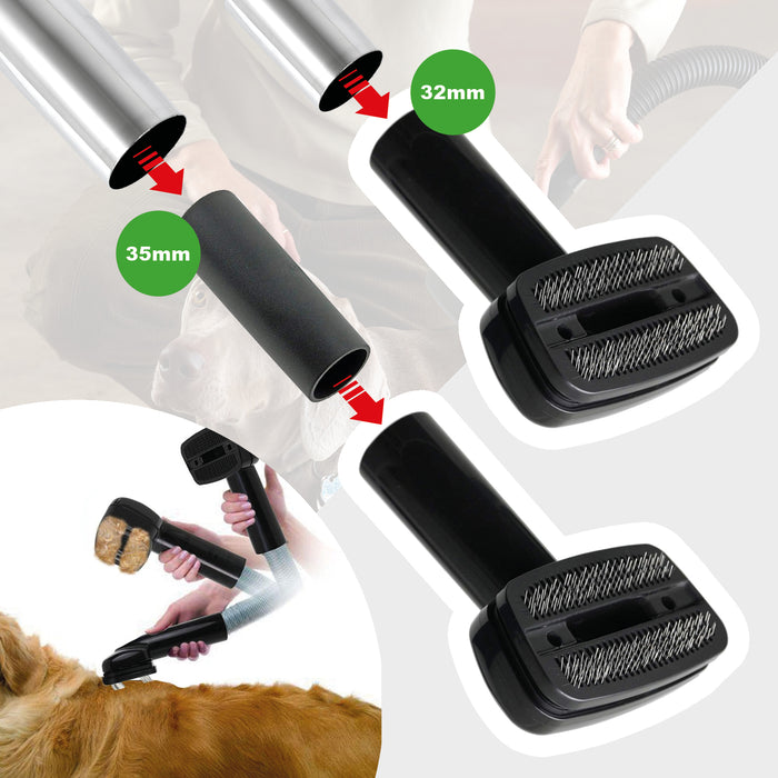 Dog Grooming Tool for Bosch Vacuum Cleaner Groom Pet Hair Brush 35mm