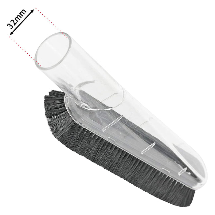 Dusting Brush for Henry Numatic James Hetty Vacuum Cleaner Soft Brush Tool Adaptor 32mm