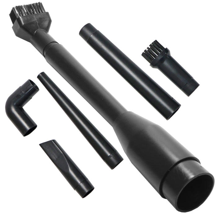 Vacuum Micro Attachment Mini Tool Kit Universal 32mm 35mm PC Desk Printer Car
