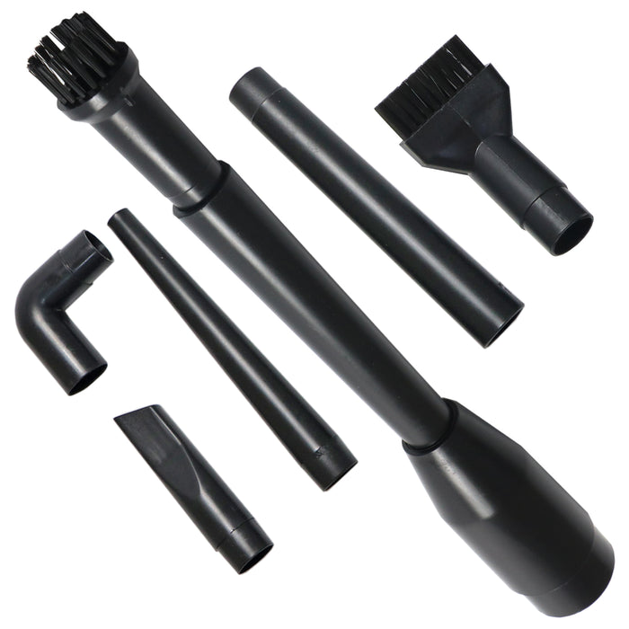 Vacuum Micro Attachment Mini Tool Kit Universal 32mm 35mm PC Desk Printer Car