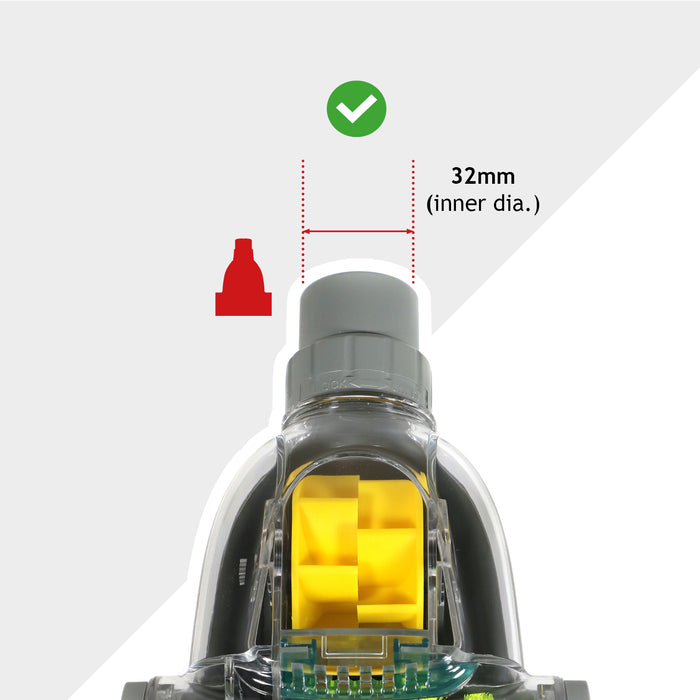 Mini Turbo Turbine Brush Tool For DYSON DC38 DC39 DC39C DC40 Vacuum Cleaner