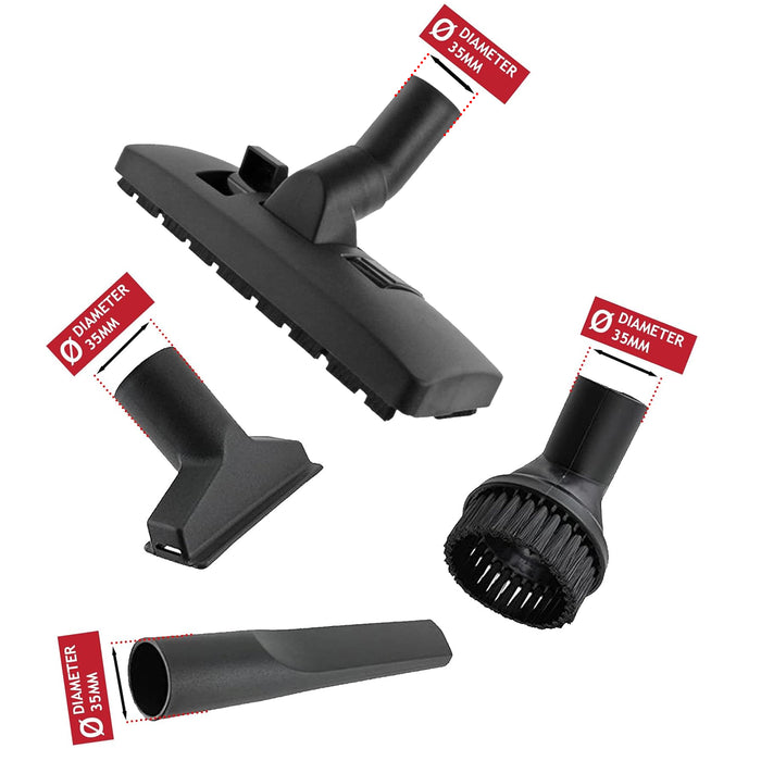 Tool Kit for Vacmaster Vacuum Rod Brush Tube Pipe 35mm Multi 20 Power 30 PTO