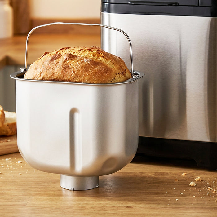 Bread Pan + Kneading Paddle for Kenwood BM350 BM450 Breadmaker Twist & Lock Type 1 Baking Tin Bucket Kit (KW712245 + KW712246)