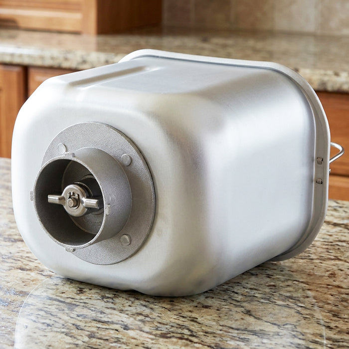 Bread Pan + Kneading Paddle for Kenwood BM350 BM450 Breadmaker Twist & Lock Type 1 Baking Tin Bucket Kit (KW712245 + KW712246)