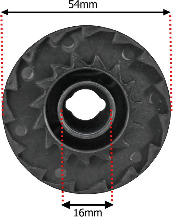 Spool Line Feed for Spear & Jackson CLGT2425H Strimmer Trimmer (Pack of 2)