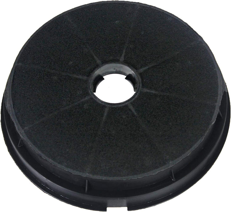 Round Charcoal Vent Filters for Homeking FW90.3SS Cooker Hood (Pack of 2)