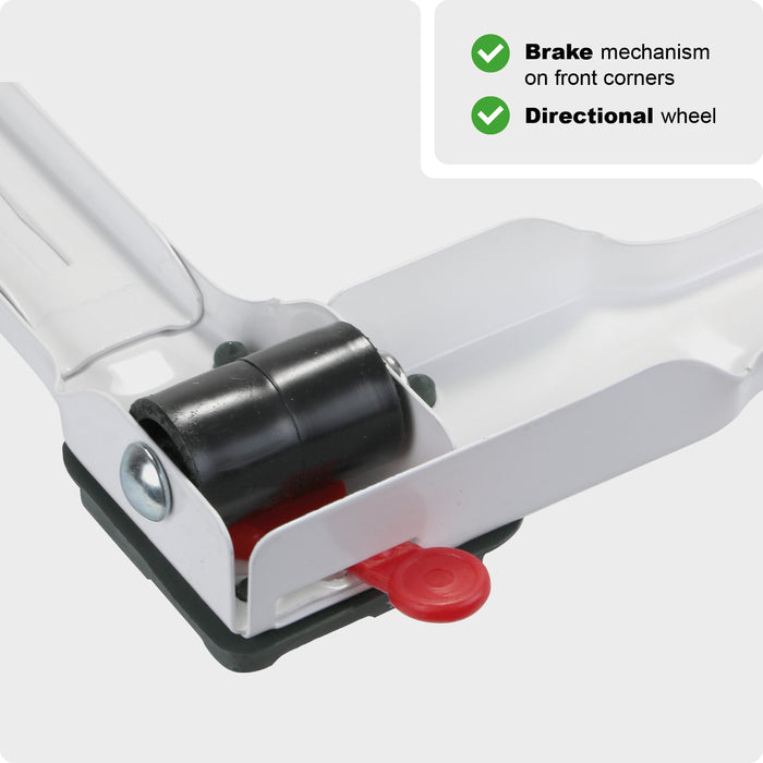 UNIVERSAL Appliance Wheels Adjustable Trolley Stand Washing Machine Roller