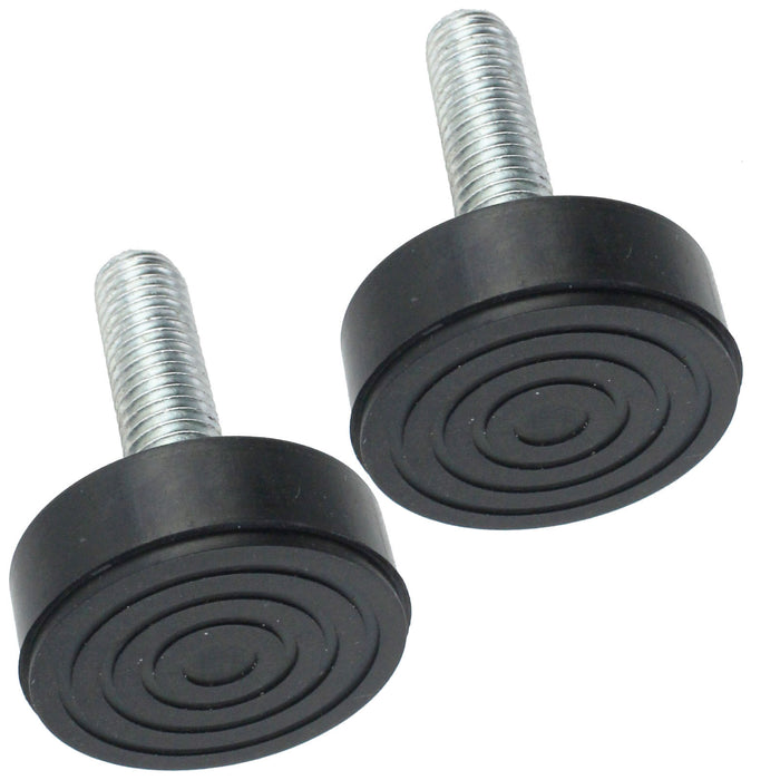Universal Washing Machine Adjustable Screw in Foot (10mm Thread) 2 x Feet