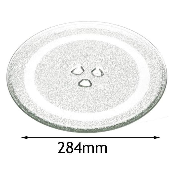 284mm Turntable Glass Plate Dish Plate for Panasonic Microwave Oven