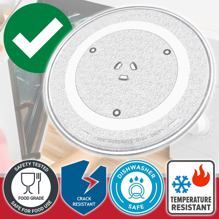 Glass Turntable Plate for Samsung Microwave Oven (288mm)
