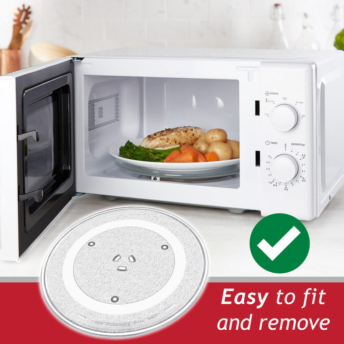 Glass Turntable Plate for Samsung Microwave Oven (288mm)