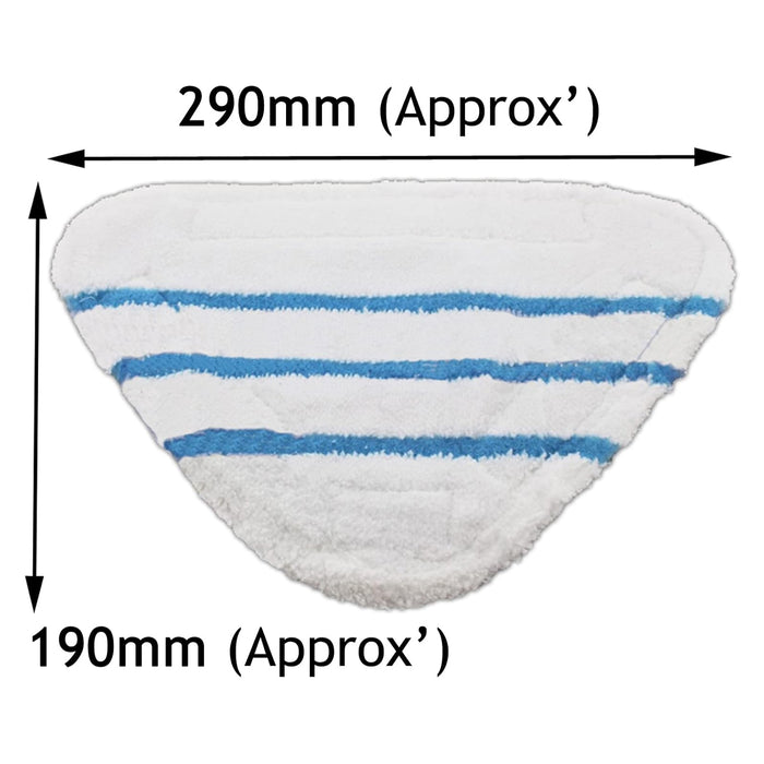 Washable Cover Pad for Beldray 5-in-1 9-in-1 Steam Cleaner Mop (Pack of 6)