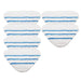 Washable Cover Pad for Bush SMB1501 SMB1501UK Steam Cleaner Mop (Pack of 6)
