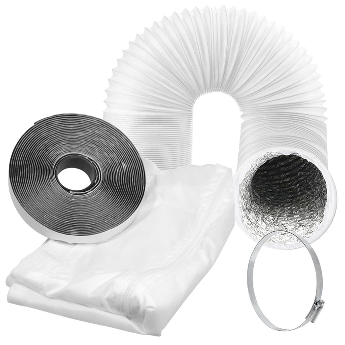 French Door Seal Kit 4m for Air Conditioning 6m 150mm Hose for AC Unit