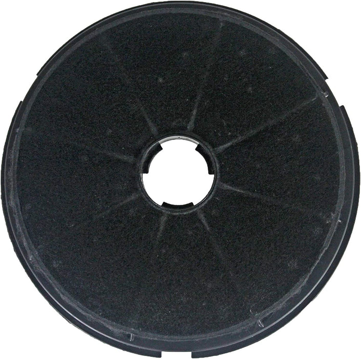 Round Charcoal Vent Filters for Homeking FW90.3SS Cooker Hood (Pack of 2)