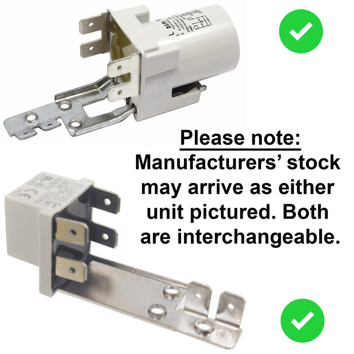HOOVER CANDY Washing Machine and Dryer SUPPRESSOR Mains Filter Capacitor 91200489