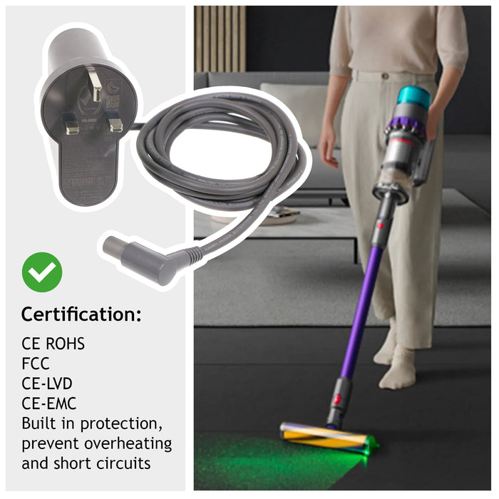 Battery Charger for DYSON SV23 Vacuum Cleaners Gen5DT Absolute 972408-01