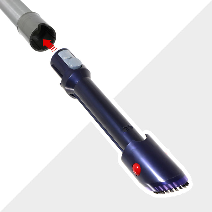 SPARES2GO Crevice Tool Blue For Dyson Gen5detect In Built 973166-02 Absolute SV23 SV24