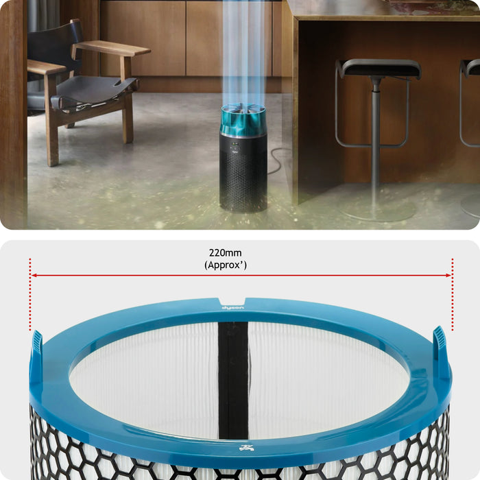 DYSON 360 Electrostatic Filter for HushJet™ Compact Purifier HJ10 975009-01
