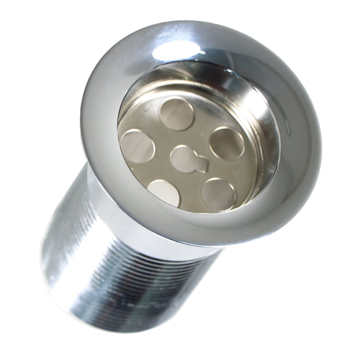 Chrome Slotted Sink Basin Bathroom Kitchen Waste Chain Stay Plug (1 1/4")