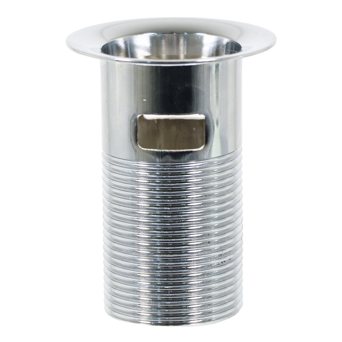 Chrome Slotted Sink Basin Bathroom Kitchen Waste Chain Stay Plug (1 1/4")