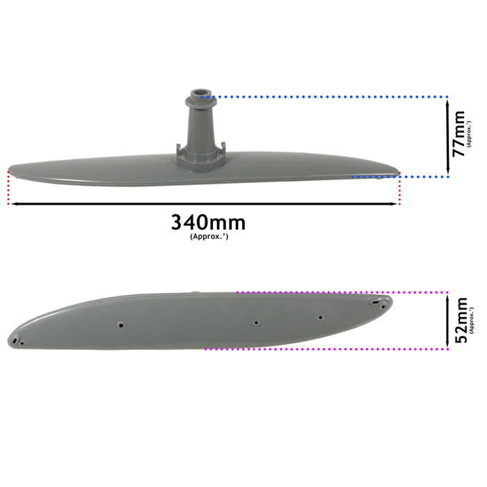Lower Spray Wash Arm for Electrolux Dishwasher ESF ESI ESL JSI